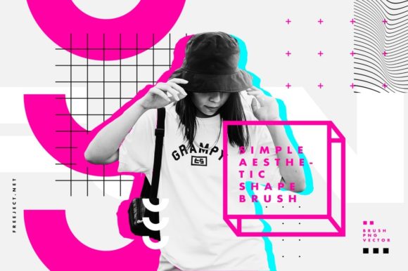 50 Aesthetic Shape Brush: Essential Design Assets