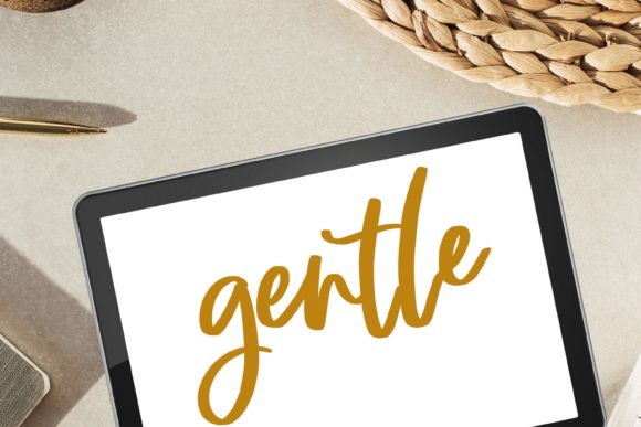 Gentle Procreate Lettering Brush Guide