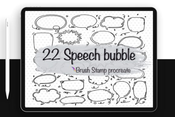 Mastering Digital Communication with Brush Stamp Speech Bubble Guide Notes