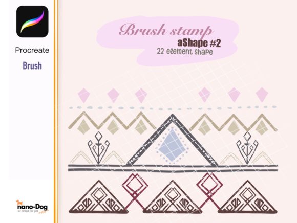 Procreate 22 Shape Element Brush Stamp: A Practical Tool for DIY and Digital Design