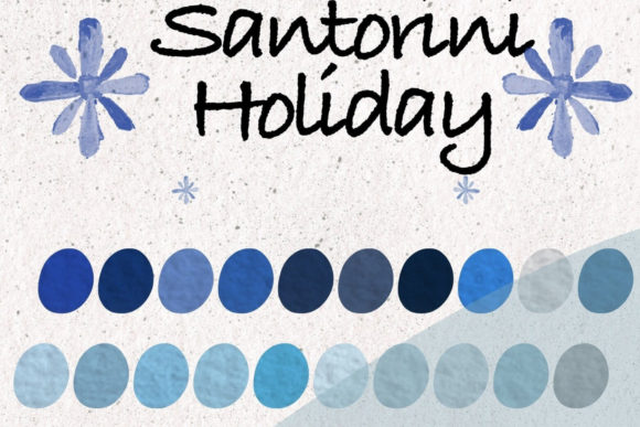 Santorini Holidays Procreate Swatches: A Guide to Mastering the Aegean Palette