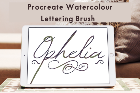 Strategic Brand Expression with the Procreate Watercolour Calligraphy Brush