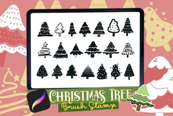 Unlocking Holiday Creativity: A Guide to Using Christmas Tree Procreate Brush Stamps